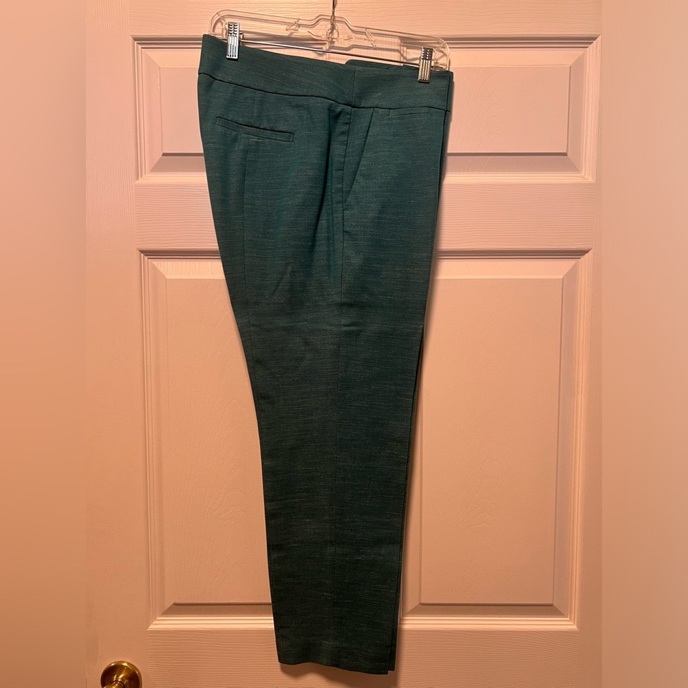 Teal work pants